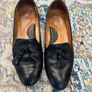 John Fluevog black loafer size 7